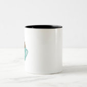 Sloffee Zweifarbige Tasse (Mittel)