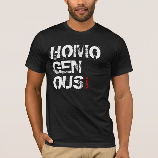 SLOG-HOMOG-BW T-Shirt (Vorderseite)