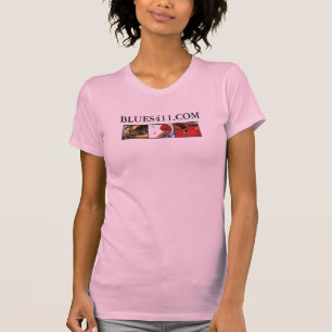 Slogan-Behälter der Damen-Blues411 T-Shirt