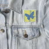 Slogan Butterfly Button (Beispiel)