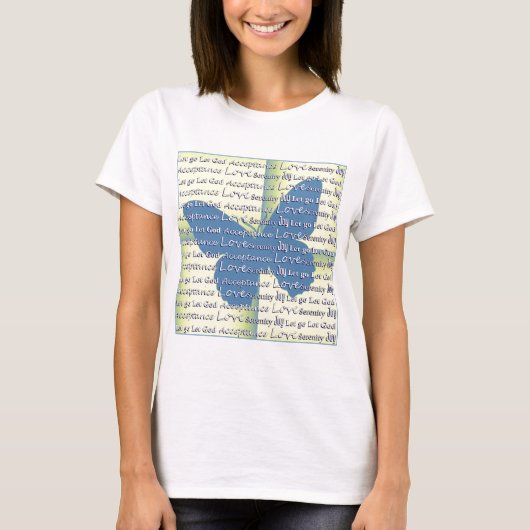 Slogan Butterfly T-Shirt (Vorderseite)