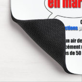 Slogan En Marche Mousepad (Ecke)