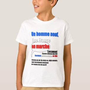 Slogan En Marche - T-Shirt für Kinder