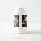 Slogan für benutzerdefinierte Foto-Artwork zwei Se Bierglas (Mittel)