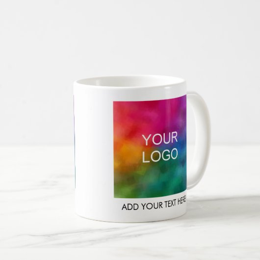 Slogan für Business-Logos Moderner Stil Kaffeetasse (VorderseiteRechts)