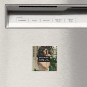 Slogan für Personalisiertes Foto hinzufügen Magnet (In Situ (Geschirrspüler))