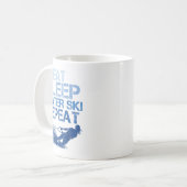 Slogan für Wasserski Kaffeetasse (Vorderseite Links)