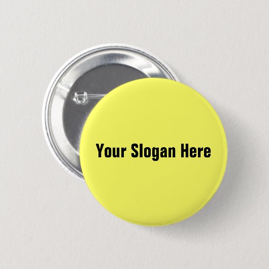 Slogan-Generator-Abzeichen Button (Vorne & Hinten)