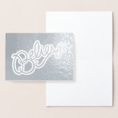 Slogan-Grafik glauben Folienkarte (Anzeige)