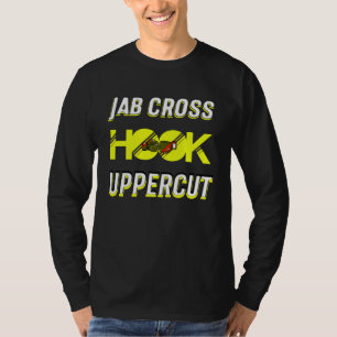 Slogan Kickbox-Training für Boxer und T-Shirt