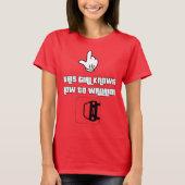 Slogan Leahs Ashes T-Shirt (Vorderseite)