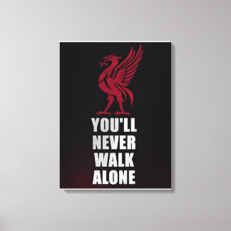 Slogan Liverpool - YNWA Leinwanddruck