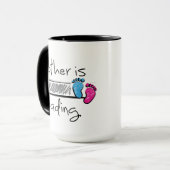 Slogan mother is loading. Moeder, mama opkomst Tasse (Vorderseite Links)