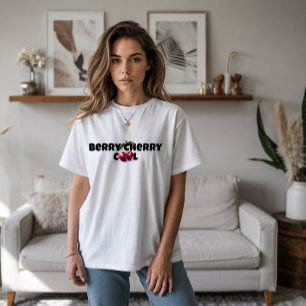 Slogan Mutter Tag der Zwergkirsche T-Shirt