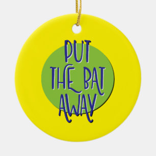 Slogan-Ornament von der Erholung entfernen Keramik Ornament