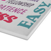 Slogan-Schneidebrett Schneidebrett (Ecke)