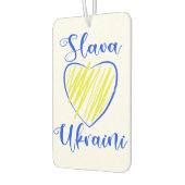 Slogan Slava Ukraini Gloria an die Ukraine Autolufterfrischer (Links)