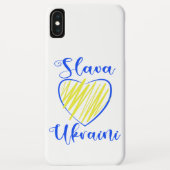Slogan Slava Ukraini Gloria an die Ukraine Case-Mate iPhone Hülle (Rückseite)