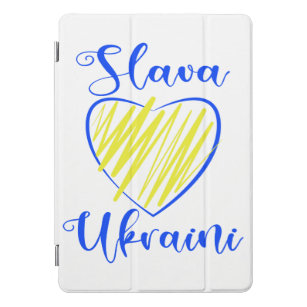 Slogan Slava Ukraini Gloria an die Ukraine  iPad Pro Cover