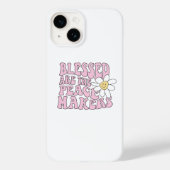Slogan von Daisy and Peace Makers Case-Mate iPhone Hülle (Rückseite)