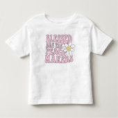 Slogan von Daisy and Peace Makers Kleinkind T-shirt (Vorderseite)