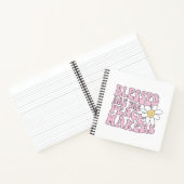 Slogan von Daisy and Peace Makers Notizblock (Innenseite)