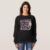 Slogan von Daisy and Peace Makers Sweatshirt (Vorne ganz)