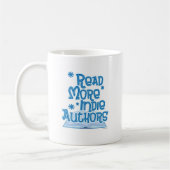 Slogan zum Schreiben von mehr Indie Authors Kaffeetasse (Links)