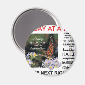Slogans11Reise-Magnet Magnet (Vorderseite/Rückseite)