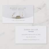 Slogans Business Cards schreiben Visitenkarte (Vorne/Hinten)