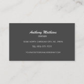 Slogans Business Cards Visitenkarte (Rückseite)