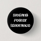 Slogans Button (Vorderseite)