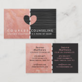 Slogans zur Verhütung von Scheidungen Visitenkarte (Vorne/Hinten)