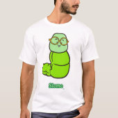 Slomo grundlegender 3/4 HülseRaglan T-Shirt (Vorderseite)