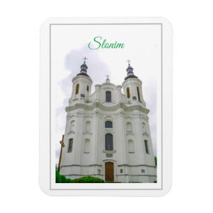 Slonim Belarus Architektur Stadt Kathedrale Magnet