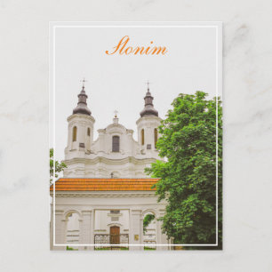 Slonim Belarus Architektur Stadt Kathedrale Postkarte