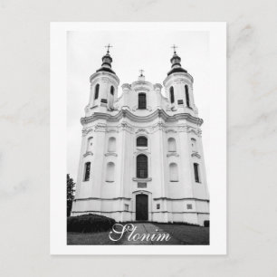 Slonim Belarus Architektur Stadt Kathedrale Postkarte