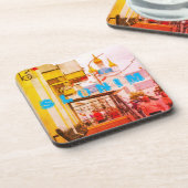 Slonim Belarus Architektur Stadt Straße Stadtbild Getränkeuntersetzer (Linke Seite)