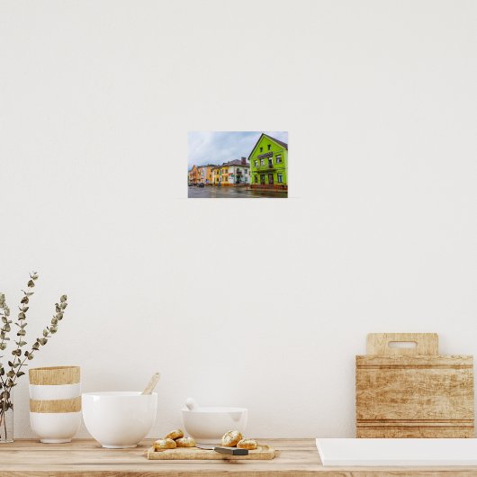 Slonim Belarus Town Architecture Street Poster (Küche)