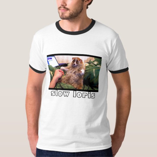 slooow loris T-Shirt (Vorderseite)