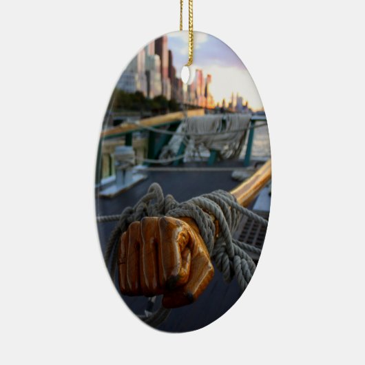 Sloop Clearwater Keramikornament (Rechts)