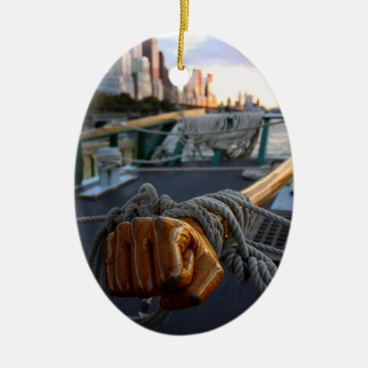 Sloop Clearwater Keramikornament (Vorne)