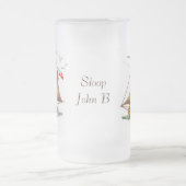 Sloop John B Bier-Tasse Mattglas Bierglas (Mittel)