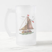 Sloop John B Bier-Tasse Mattglas Bierglas (Links)