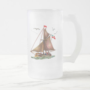 Sloop John B Bier-Tasse Mattglas Bierglas