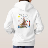 Sloop John B StrandHoodie Hoodie (Rückseite)