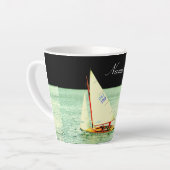 Sloop segeln Thunder_Cove Milchtasse (Linke Ecke)