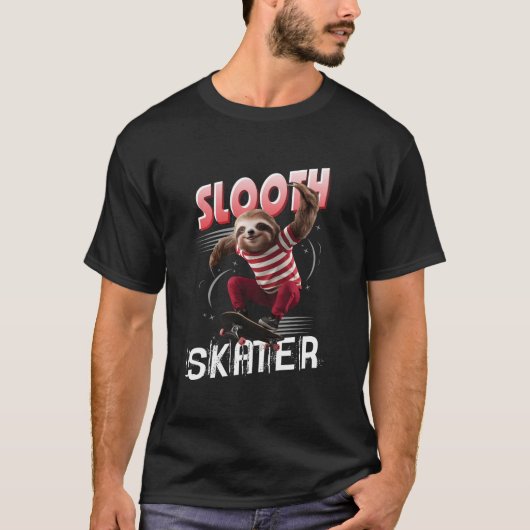 Slooth Skater T-Shirt (Vorderseite)