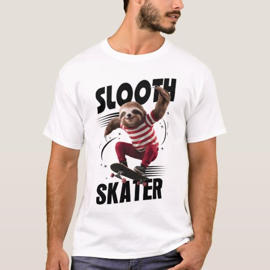 Slooth Skater T-Shirt (Vorderseite)