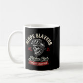 Slope Slayers Freestyle-Skifahrer Winter Kaffeetasse (Links)